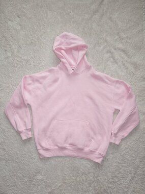 Men's Size Small Abercrombie Essential Popover Hoodie, Light Pink, Like New